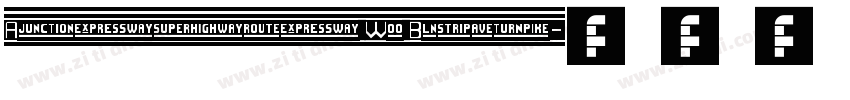 Avenue W00 Bloat字体转换